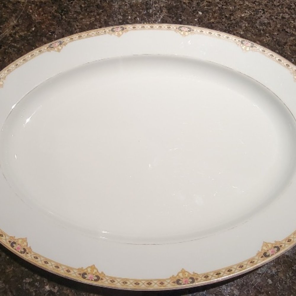 Noritake Porcelain Oval Platter